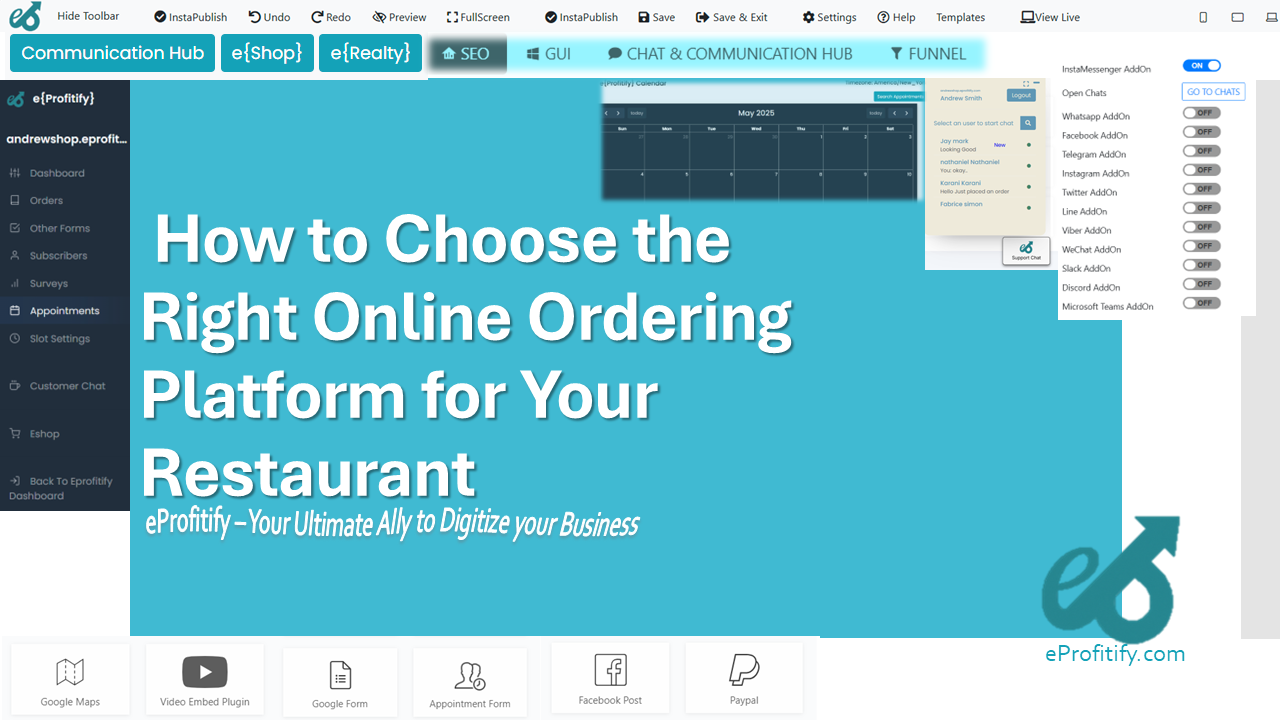 How to Choose the Right Online Ordering Platform for Your Restaurant